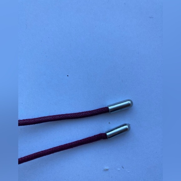 Steve Madden Lecrew burgundy Velvet Lace up flats in size 7.5. Like new! - Picture 14 of 14